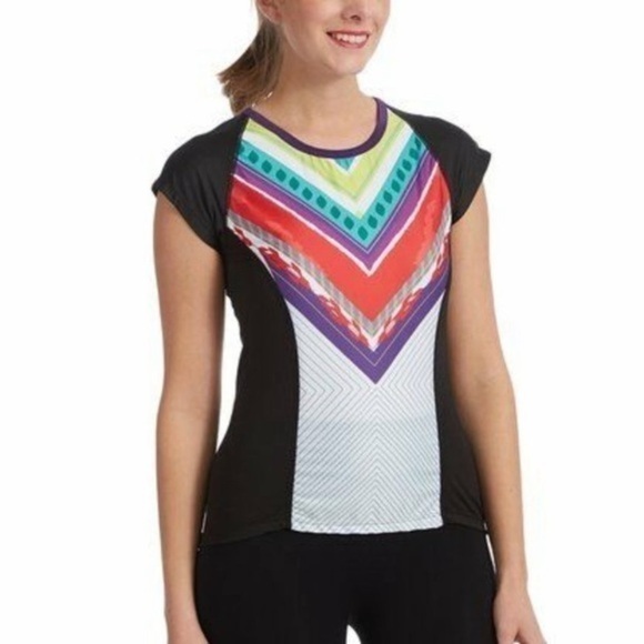Moxie Cycling Co Multi Color Block Tee Shirt - Picture 8 of 11